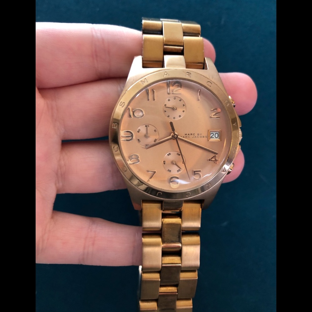Marc Jacobs Rose Gold Watch